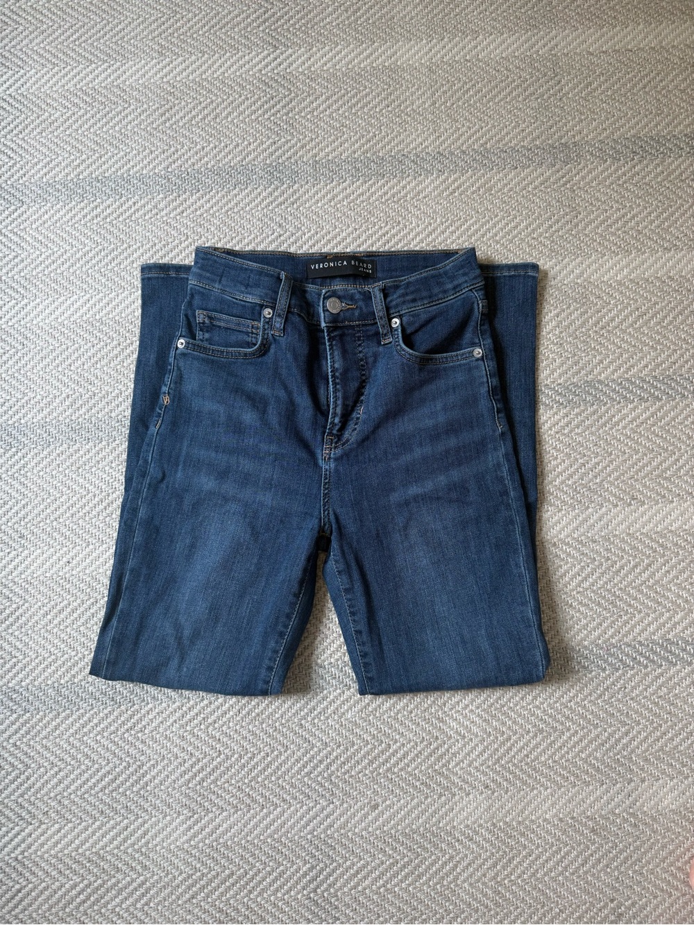 Veronica Beard Midnight Blue Slim Jeans